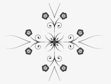 Snowflakes Clipart Flower - Illustration, HD Png Download, Transparent PNG