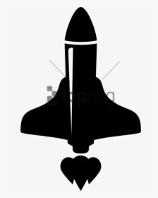 Free Png Avion Dibujo Desde Arriba Png Image With Transparent - Rocket Ships Png, Png Download, Transparent PNG