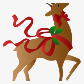 Free Vector And Clip - Reindeer Christmas, HD Png Download, Transparent PNG