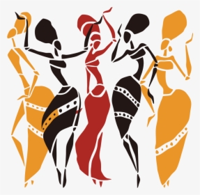 African Dance Illustration - Happy Emancipation Day Trinidad And Tobago, HD Png Download, Transparent PNG