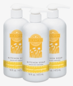 Scentsy Kitchen Soap 3 Pack - Plastic Bottle, HD Png Download, Transparent PNG