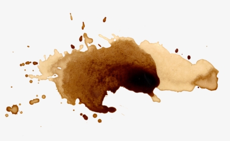 10 Coffee Stains Splatter - Watercolor Coffee Stain Png, Transparent Png, Transparent PNG
