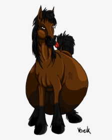 Picture Of A Cartoon Horse - Mane, HD Png Download, Transparent PNG