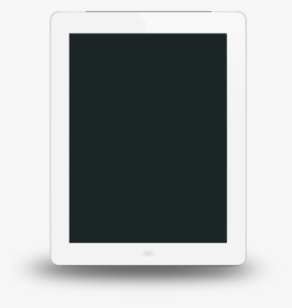 Ipad Clipart Transparent - White Transparent Background Ipad, HD Png Download, Transparent PNG
