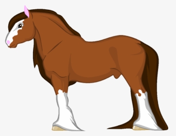 Collection Of Free Drawing Horses Shire Horse Download - Cartoon Horse Clipart, HD Png Download, Transparent PNG