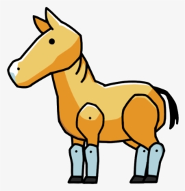 Scribblenauts Horse - Scribblenauts Horse Png, Transparent Png, Transparent PNG