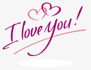 I Love You Text Png Image File - Love You Logo Png, Transparent Png, Transparent PNG
