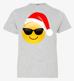 Shades Emoji Png - Active Shirt, Transparent Png, Transparent PNG