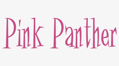 Pink Panther Logo Vector, HD Png Download, Transparent PNG