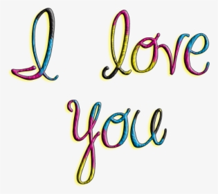 I Love You Text Png Image Hd - Love Images Hd Png, Transparent Png, Transparent PNG