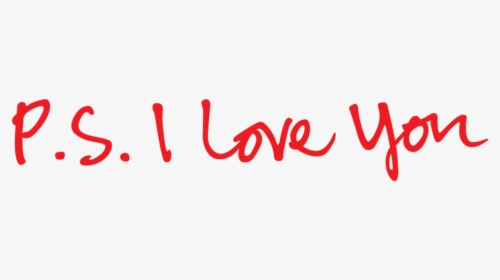 I Love You - Ps I Love You Logo, HD Png Download, Transparent PNG