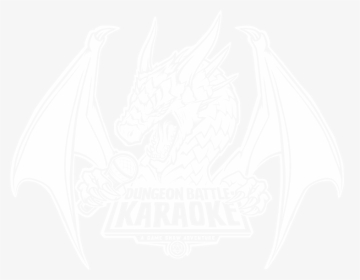 Dragon Logo White - Illustration, HD Png Download, Transparent PNG