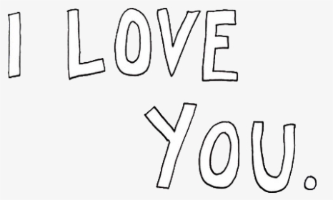 I Love You Tumblr Png - Png I Love You, Transparent Png, Transparent PNG