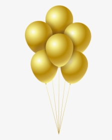 Balloons Carnival Event Free Picture - Gold Balloons Transparent Png, Png Download, Transparent PNG