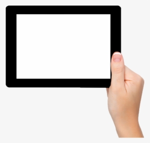 Tablet In Hand Png Image - Tab In Hand Png, Transparent Png, Transparent PNG