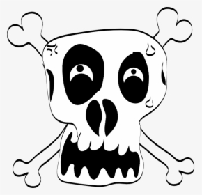 Skull And Crossbones Funny, HD Png Download, Transparent PNG