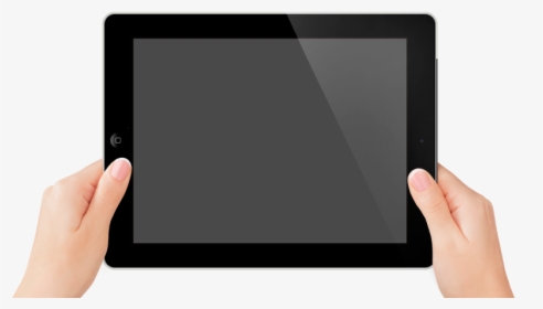 Tablet In Hands Png Image - Tab In Hand Png, Transparent Png, Transparent PNG