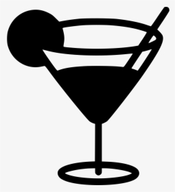 Png File Svg - Cocktail Glass Icon Png, Transparent Png, Transparent PNG