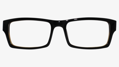 Black Frame Glasses - Black Frame Glasses Png, Transparent Png, Transparent PNG
