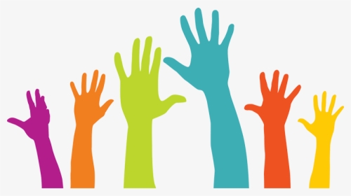 Transparent Hand Hold Png - Raise Hand No Background, Png Download, Transparent PNG