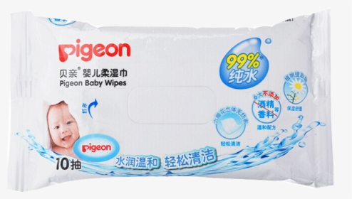 Pigeon Baby Wipes Baby Portable Wipes Newborn Wipes - Pigeon, HD Png Download, Transparent PNG