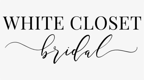 Transparent Wedding Dress Silhouette Png - Calligraphy, Png Download, Transparent PNG