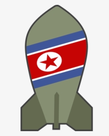 Vector Graphics Of Hypothetical North Korean Nuclear - Nuke Clipart, HD Png Download, Transparent PNG