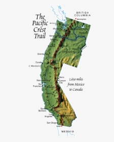 Pacific Crest Trail Thru Hike, HD Png Download, Transparent PNG