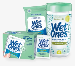 Product Shot - Wet Ones Face Wipes, HD Png Download, Transparent PNG