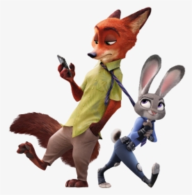 Zootopia Nick Y Judy, HD Png Download, Transparent PNG