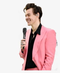 Transparent Larry Stylinson Png - Harry Styles Pink Suit, Png Download, Transparent PNG
