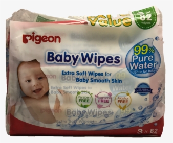 Baby Wipes   Title Baby Wipes - Pigeon, HD Png Download, Transparent PNG