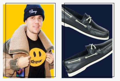 Week In Fashion Justin Bieber Opens His Heart To Boat - Slip-on Shoe, HD Png Download, Transparent PNG