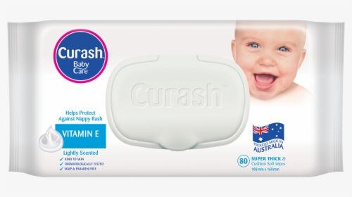 Curash Vitamin E Baby Wipes - Baby Boy, HD Png Download, Transparent PNG