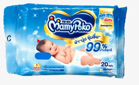 Mamypoko Baby Wipes 20 Pcs - Mamypoko หนา นุ่ม, HD Png Download, Transparent PNG