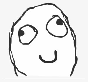 Youtube Film Smiley Rage Comic - Rage Comics Derp Face, HD Png Download, Transparent PNG
