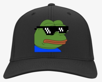 Pepe Thug Life Glasses Hat Tees Town Png Transparent - Thug Life Hat Transparent, Png Download, Transparent PNG