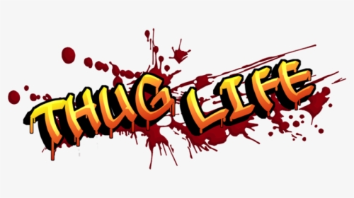 Thug Art Text Life Royale Fortnite Battle - Thug Life Logo Png, Transparent Png, Transparent PNG