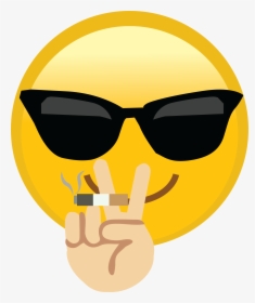Thug Life Emoji - Thug Life Emoji Png, Transparent Png, Transparent PNG