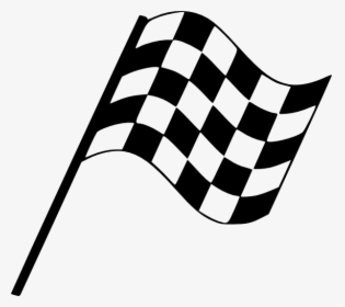 Racing Flag Flowing Rght - Race Car Clip Art, HD Png Download, Transparent PNG