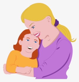 Mother And Daughter Clipart, HD Png Download, Transparent PNG