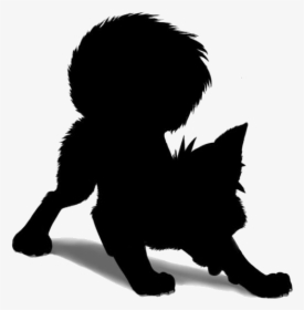 Brave Dog Png Clip Art - Silhouette, Transparent Png, Transparent PNG