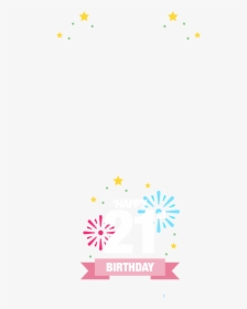 Snapchat Birthday Filter Png, Transparent Png, Transparent PNG