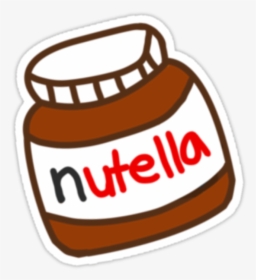Transparent Nutella Logo Png - Cute Stickers Png, Png Download, Transparent PNG