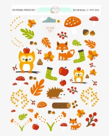Free Fall Printable Stickers, HD Png Download, Transparent PNG