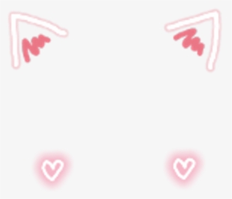 Transparent Ears Clipart - Kawaii Cat Ears Transparent, HD Png Download, Transparent PNG