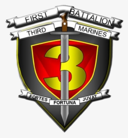 1st Battalion 3rd Marines - Usmc 3rd Marines 3rd Battalion, HD Png Download, Transparent PNG