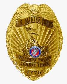 Usmc Mp Corrections Badge - Usmc Military Police Badge, HD Png Download, Transparent PNG