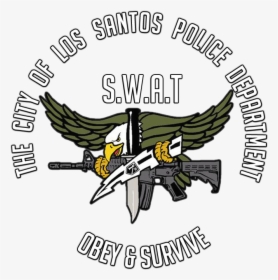 Swat Logo - Special Weapons And Tactics Logo, HD Png Download, Transparent PNG