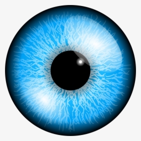 Clip Art Eyes Png - Blue Eye Lens Png, Transparent Png, Transparent PNG